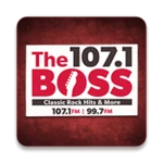 107.1 the boss android application logo